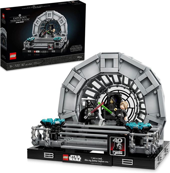 LEGO 75352 Star Wars Return of the Jedi Emperor's Throne Room Diorama 673419376952