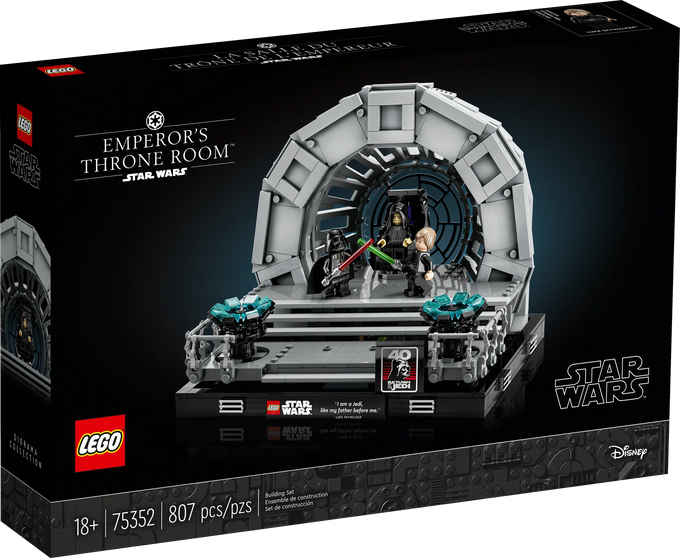 LEGO 75352 Star Wars Return of the Jedi Emperor's Throne Room Diorama 673419376952 a