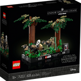 LEGO 75352 Star Wars Return of the Jedi 40th Anniversary Endor Speeder Chase Diorama 673419376969 b
