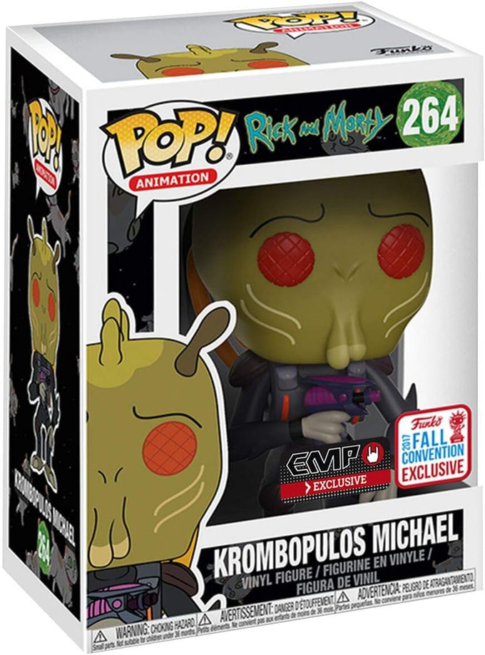 Funko 264 Rick and Morty Krombopulos Michael 2017 Fall Convention