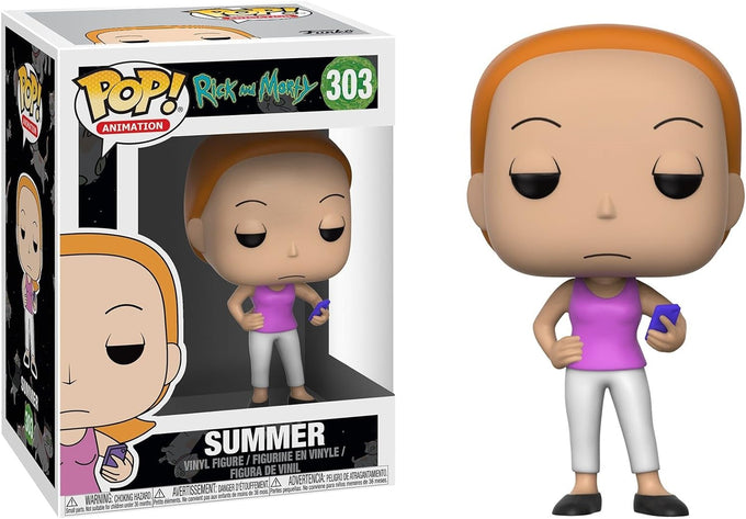 Funko 303  Rick and Morty Summer