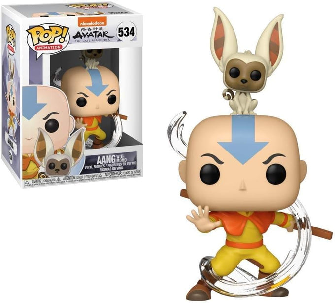 Funko 534 Avatar The Last Airbender Aang with Momo