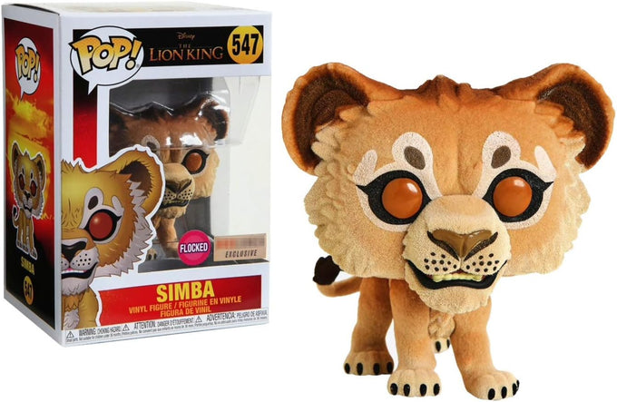 547 Funko The Lion King Simba Box Lunch Flocked