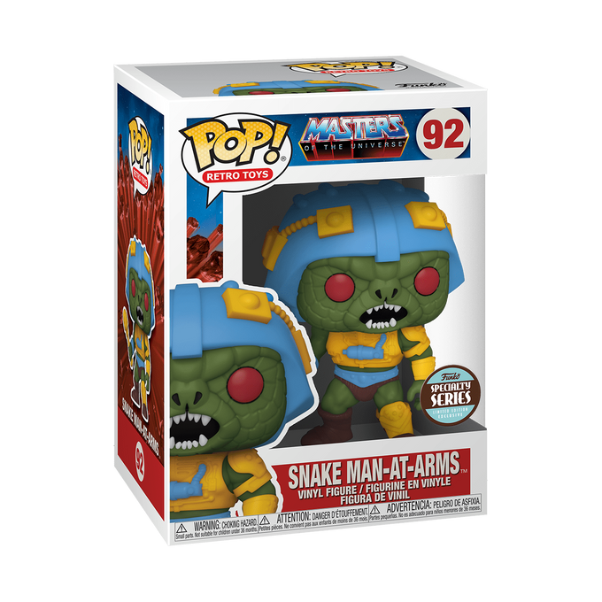 92 Funko Masters of the Universe Snake Man-At-Arms Funko Specialty Series