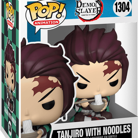 1304 Funko Demon Slayer Tanjiro With Noodles