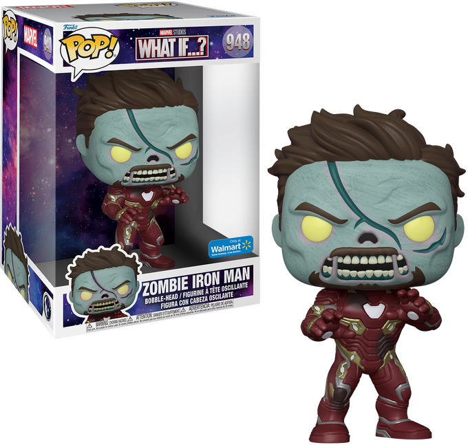 948 Jumbo Funko What If? Zombie Iron Man Walmart