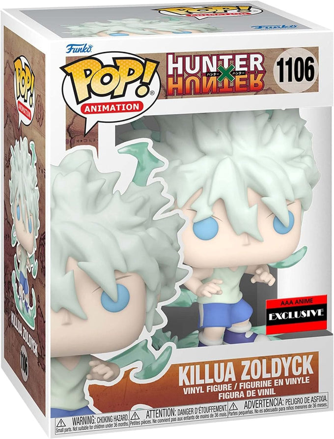 Funko 1106 Hunter Hunter Killua Zoldyck AAA Exclusive