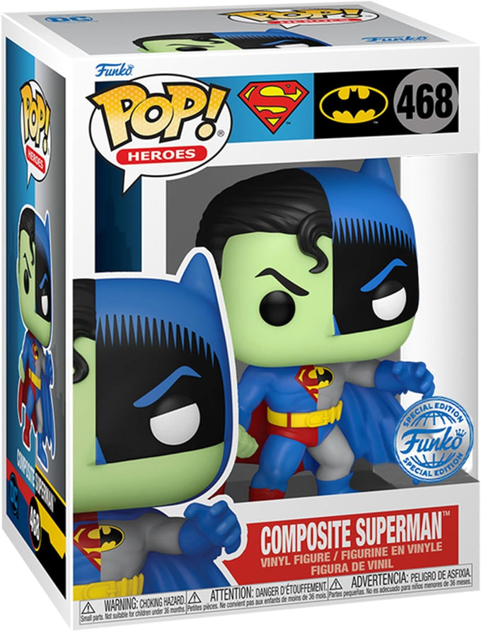 468 Funko Composite Superman Entertainment Earth Exclusive