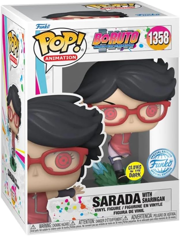 1358 Funko Boruto Naruto Next Generations Sarada with Sharingan