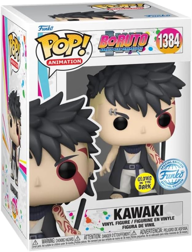 1384 Funko Boruto Naruto Next Generations AAA Anime Glow in the Dark  Exclusive Kawaki