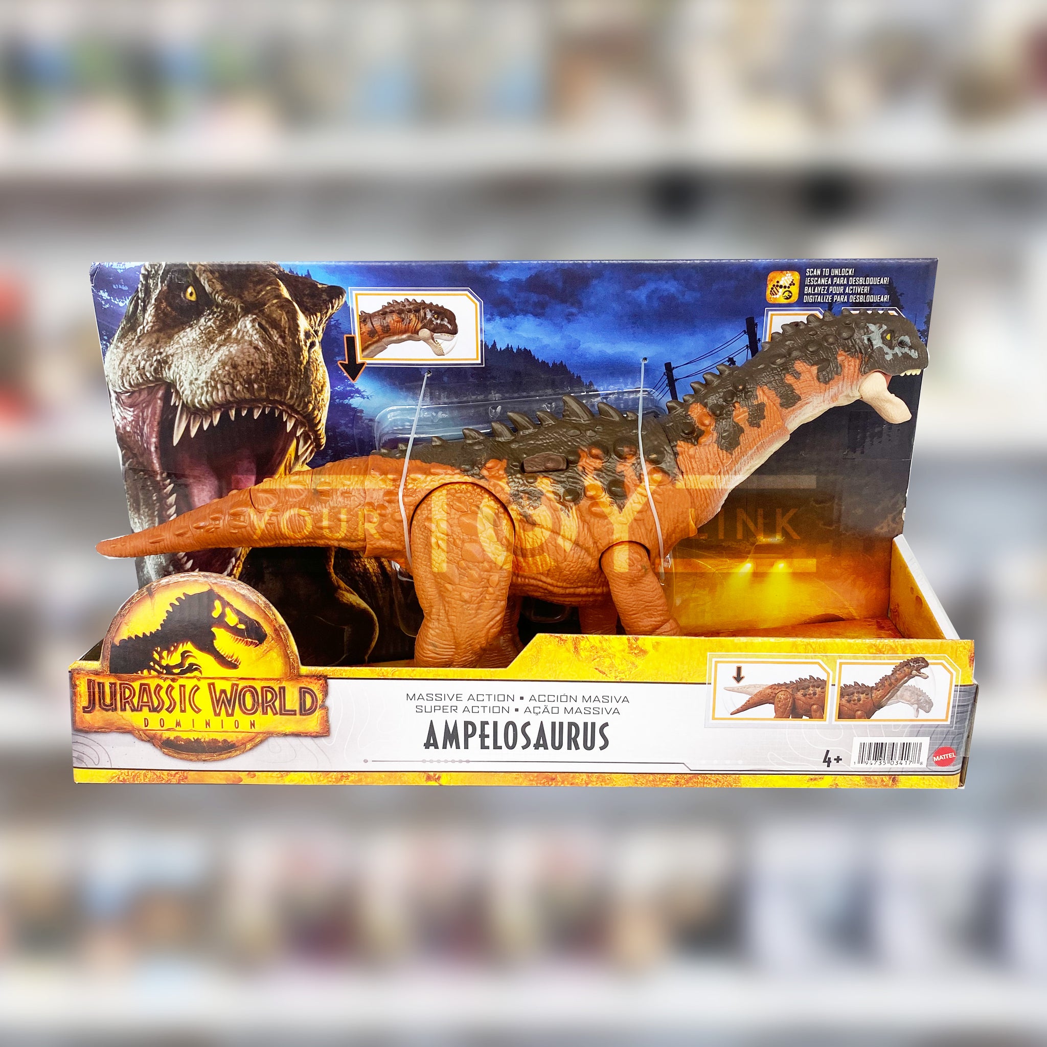 Jurassic World Dominion Massive Ampelosaurus Action Figure