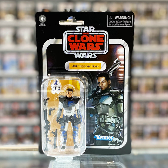 Hasbro Disney+ Star Wars The Vintage Collection 3.75-inch 501st Arc Trooper Fives Collectible Action Figure 5010993749522