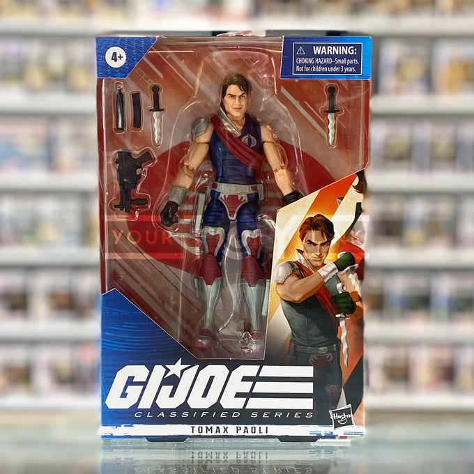 Hasbro 40th Anniversary G.I. Joe Classified Series Tomax Paoli Collectible Action Figure 5010993949533
