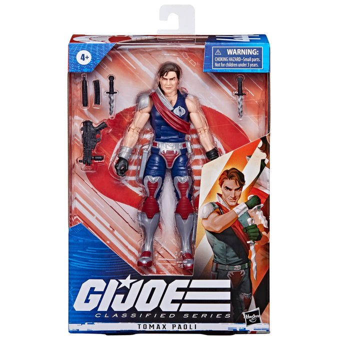 Hasbro 40th Anniversary G.I. Joe Classified Series Tomax Paoli Collectible Action Figure 5010993949533 a